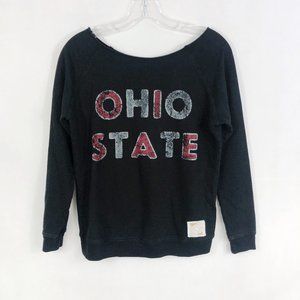 ! Distant Replays 'Ohio State' Black Pullover Top